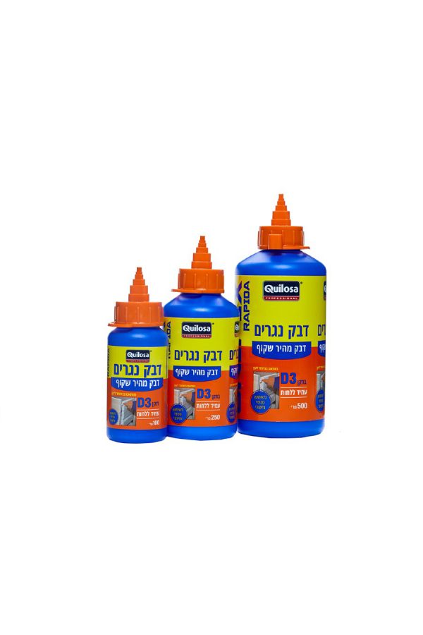 דבק נגרים שקוף