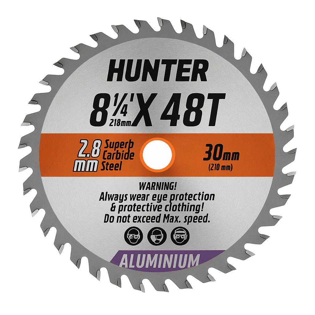 להב משורית וידיה Hunter 8.25 אינץ' – 48 שיניים לחיתוך אלומיניום