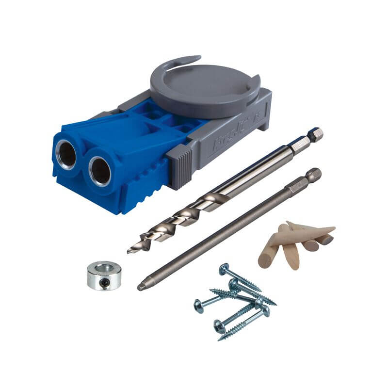 קרג ג'יג R3 תמונה של מערכת קרג ג'יג R3 – ערכת Pocket Hole ניידת הכוללת ג'יג, מקדח, ביט, ברגים ודיבלים